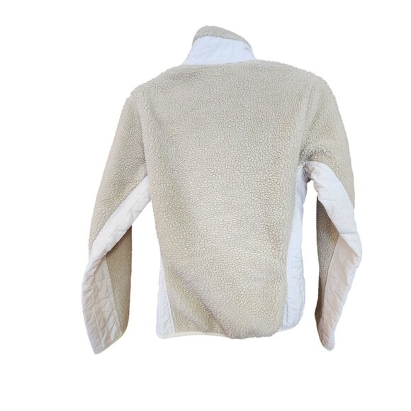 Vintage Patagonia Synchilla Nylon Blocked Polar Fleece Jacket womens size Small - Picture 2 of 4